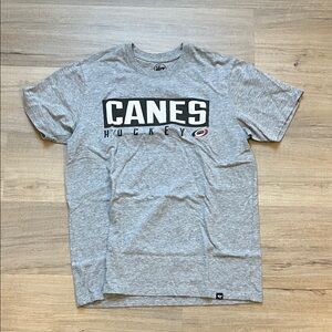 47 Brand Carolina Hurricanes Hockey Gray Tee